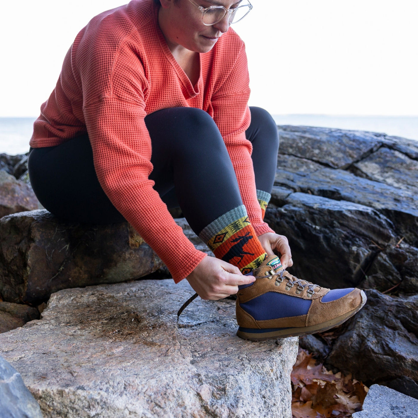 Women's Vanna Grizzle Boot Midweight Hiking Socks