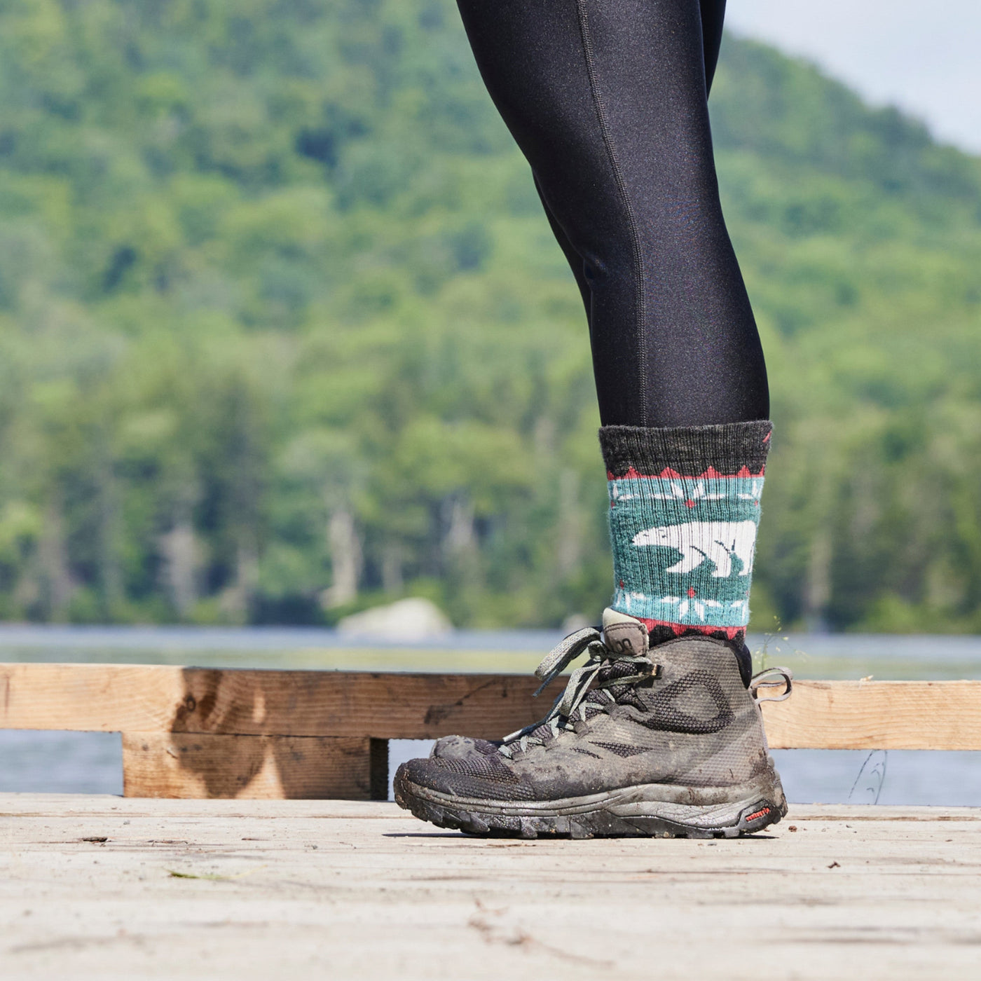 Women's Vanna Grizzle Boot Midweight Hiking Socks