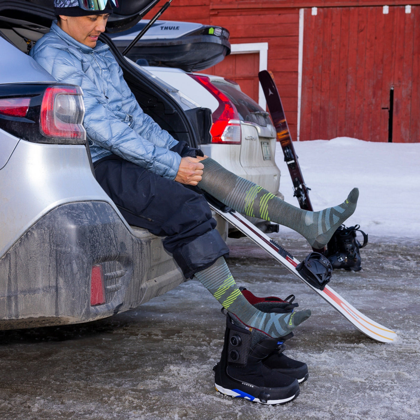 Men's Pennant RFL Over-the-Calf Ultra-Lightweight Ski & Snowboard Socks