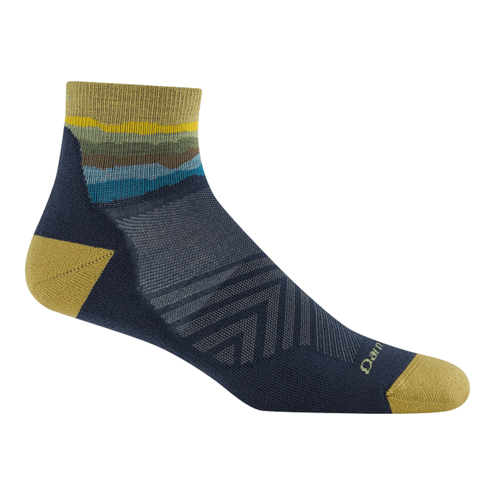 Men's Run Quarter Cushioned Ultra-Lightweight Running Socks