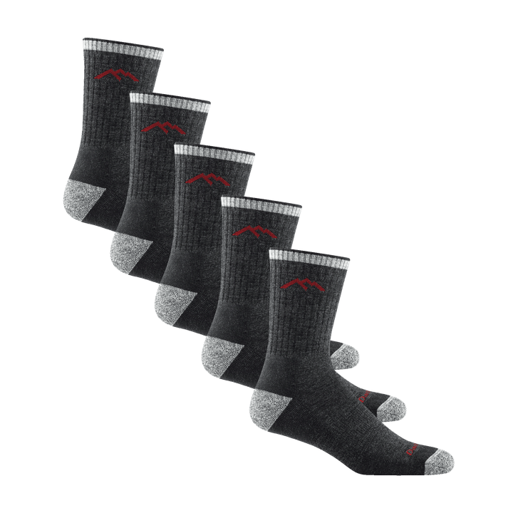 Men's Hiker Midweight Micro Crew 5-Pack