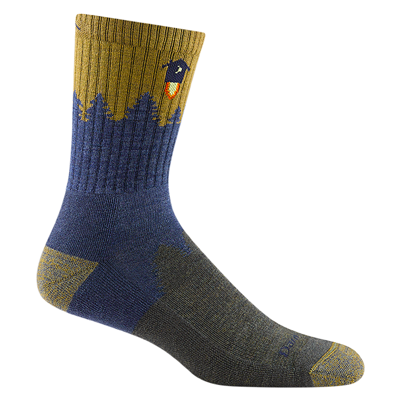 Men's Number 2 Micro Crew Midweight Hiking Socks