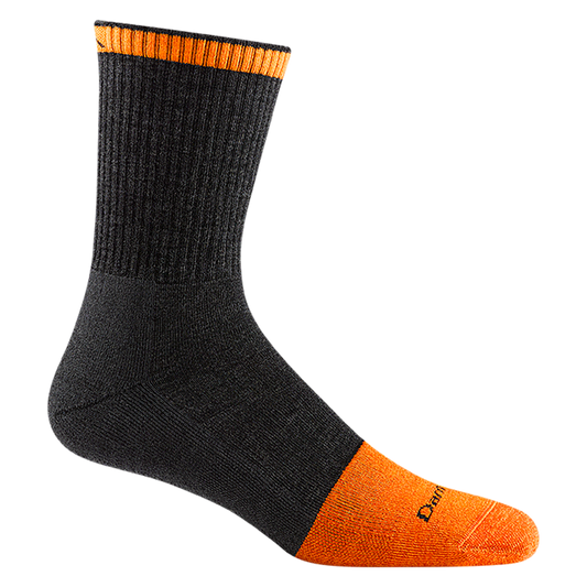 Men's Steely Micro Crew Midweight Work Socks