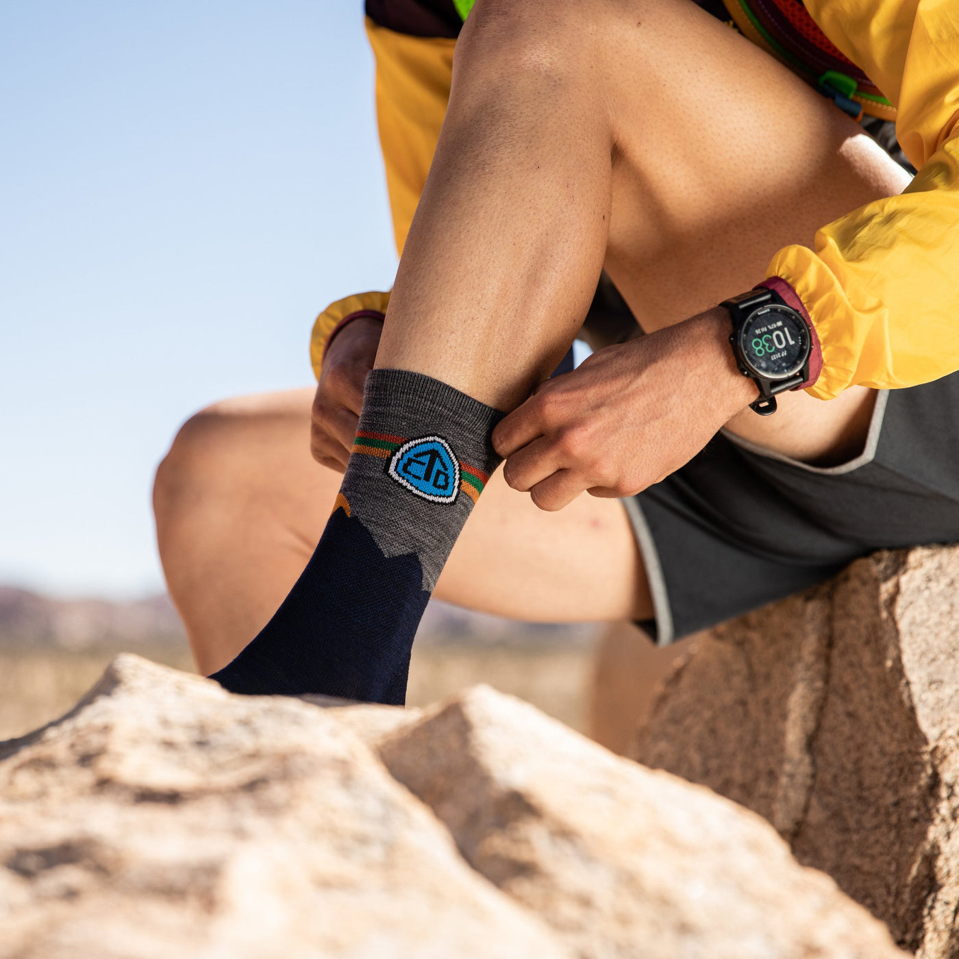 CDT Micro Crew Lightweight Hiking Socks