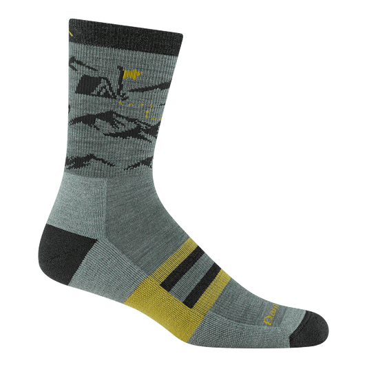 Men's Hike Hike Hut Micro Crew Midweight Hiking Socks-Last Chance