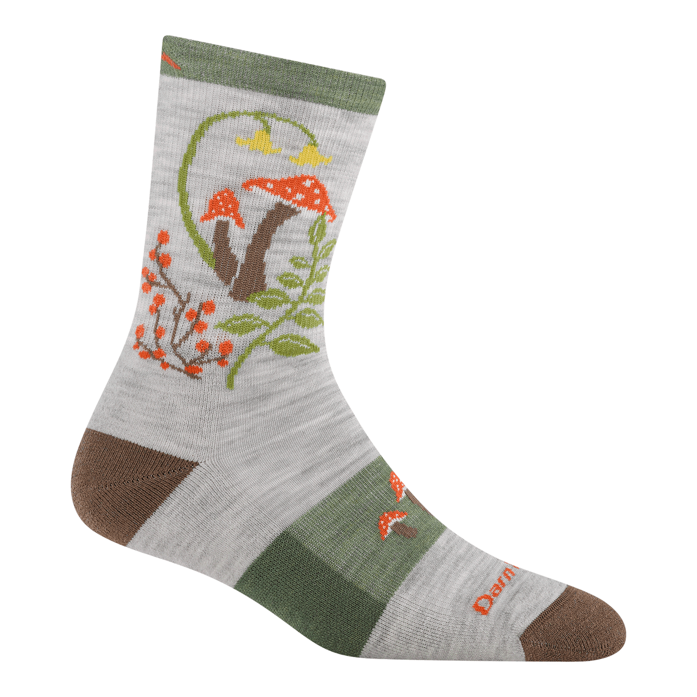 Women's Mellow Mushrooms Micro Crew Lightweight Hiking Socks