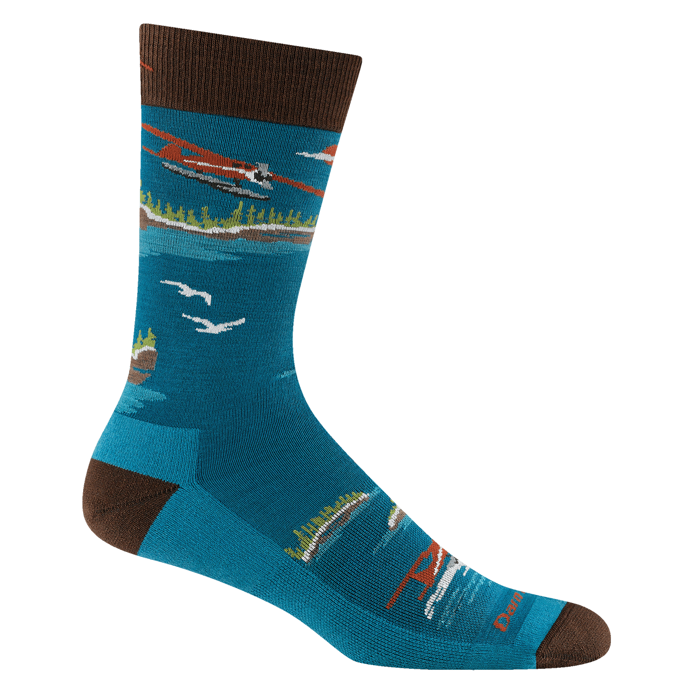 Men's Float Boat Crew Lightweight Lifestyle Socks-Last Chance