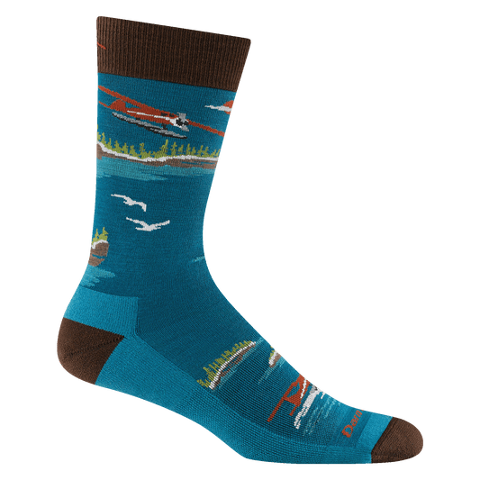 Men's Float Boat Crew Lightweight Lifestyle Socks-Last Chance