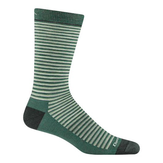 Men's Microstripe Crew Lightweight Lifestyle Socks