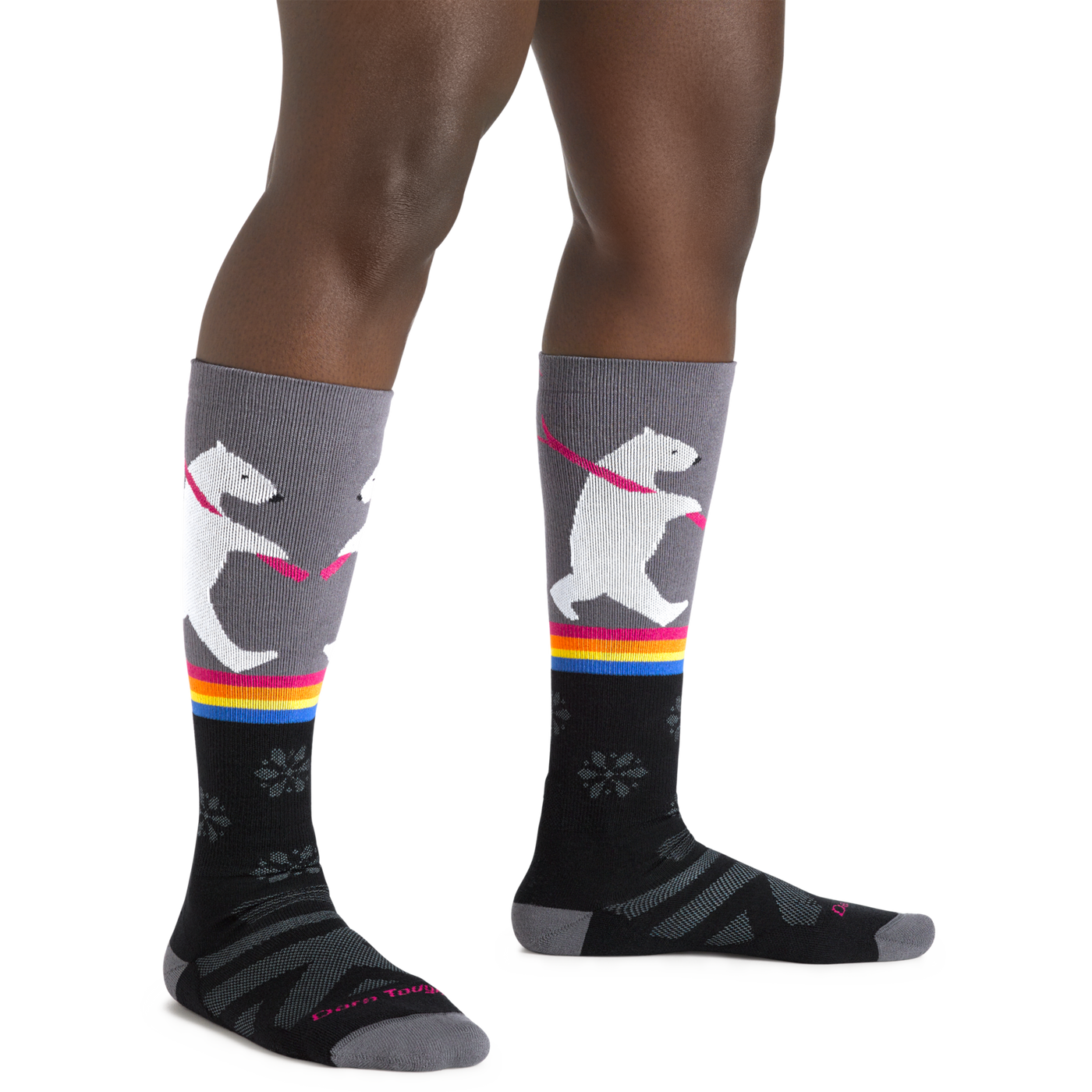 Women's Due North Over-the-Calf Midweight Ski & Snowboard Socks