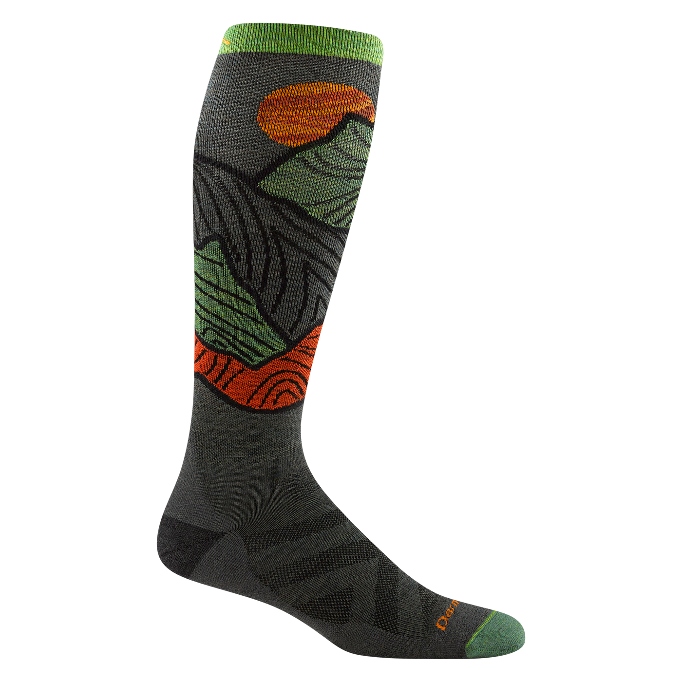 Men's Titan Over-the-Calf Lightweight Ski & Snowboard Socks