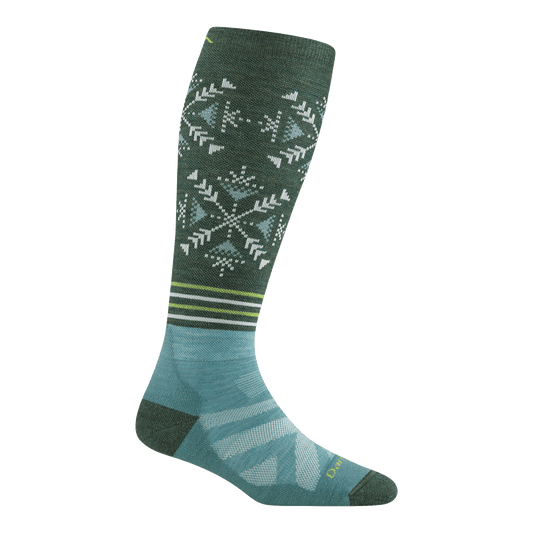 Women's Snowfall Over-the-Calf Midweight Ski & Snowboard Socks