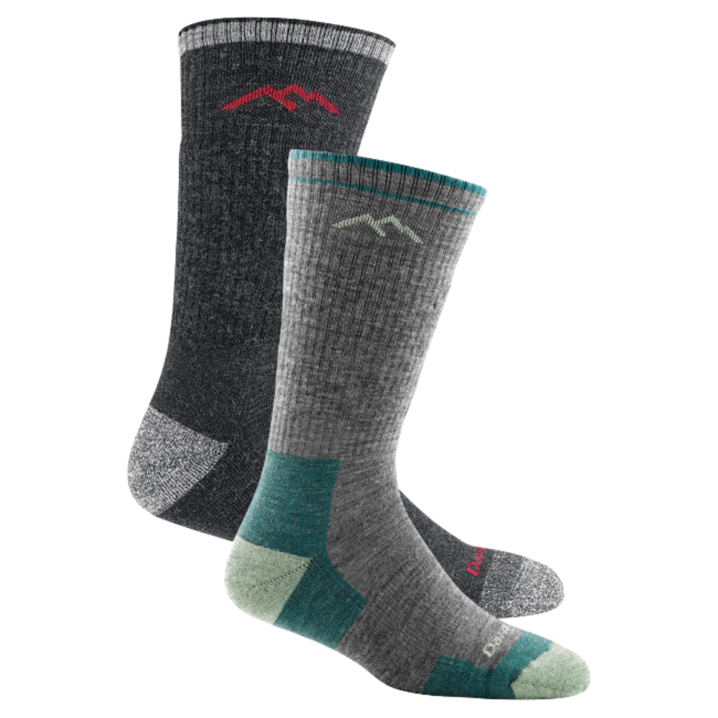 Men's and Women's Hiker Boot Sock 2-Pack Hiking Socks